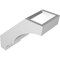 Ekena Millwork 4-in. W x 8-in. D x 8-in. H Balboa Architectural Grade PVC Knee Brace BRCP04X08X08BOA - alternate 6